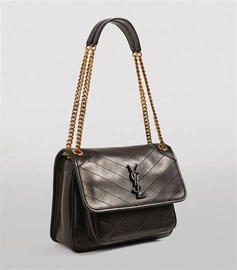 ysl niki medium chain bag|ysl niki small shoulder bag.